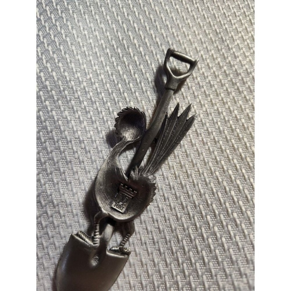 Vintage USA Souvenir Arizona State Collector Spoon Shovel Roadrunner - Picture 6 of 6